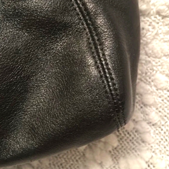 Coach Ashley Hippie Black Leather Bag F17605. - Picture 5 of 9